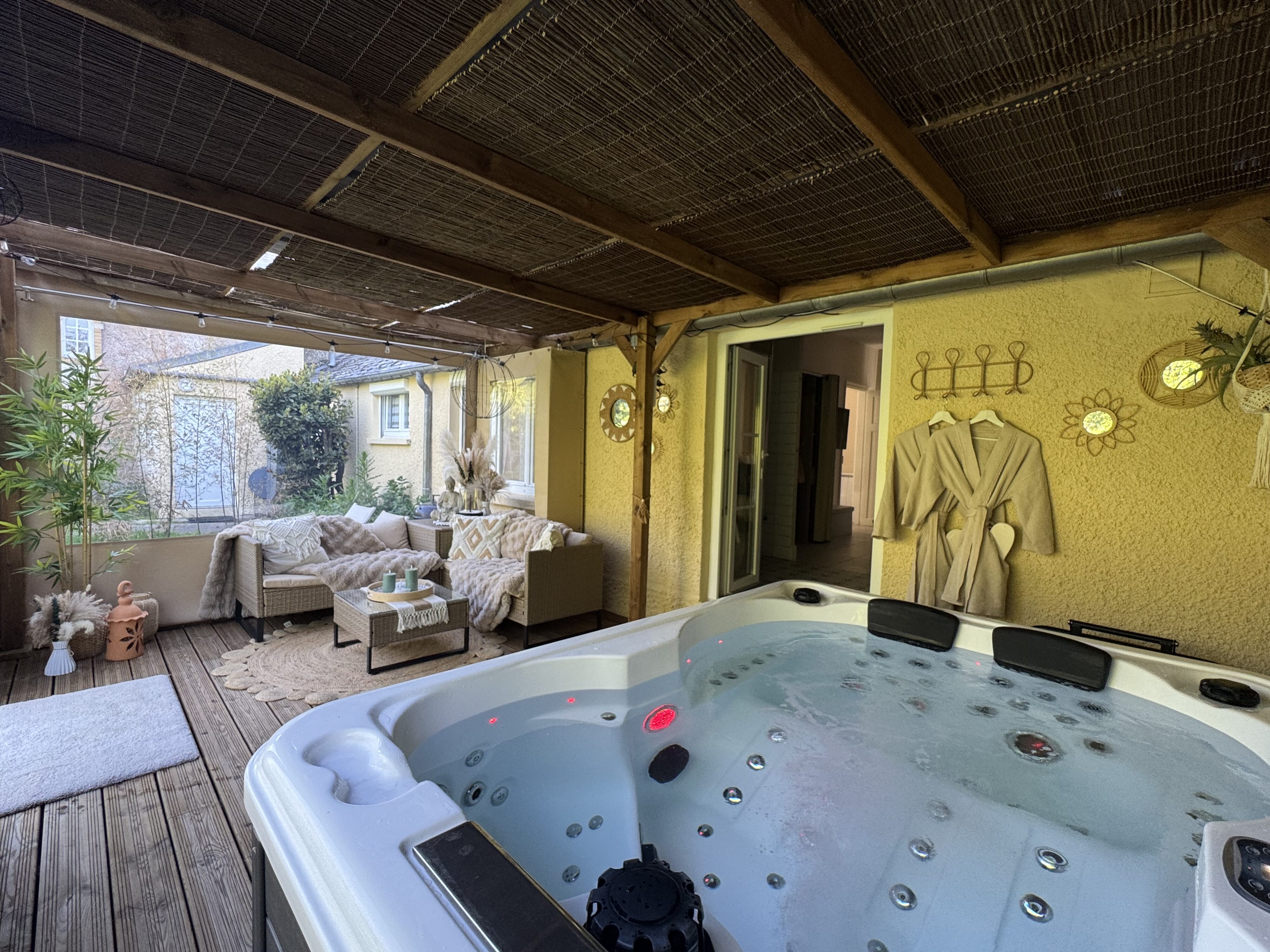 Spa privatif Suite les Écureuils